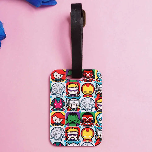Personalized Printed Neck Pillow with Luggage Tag Combo for Kids